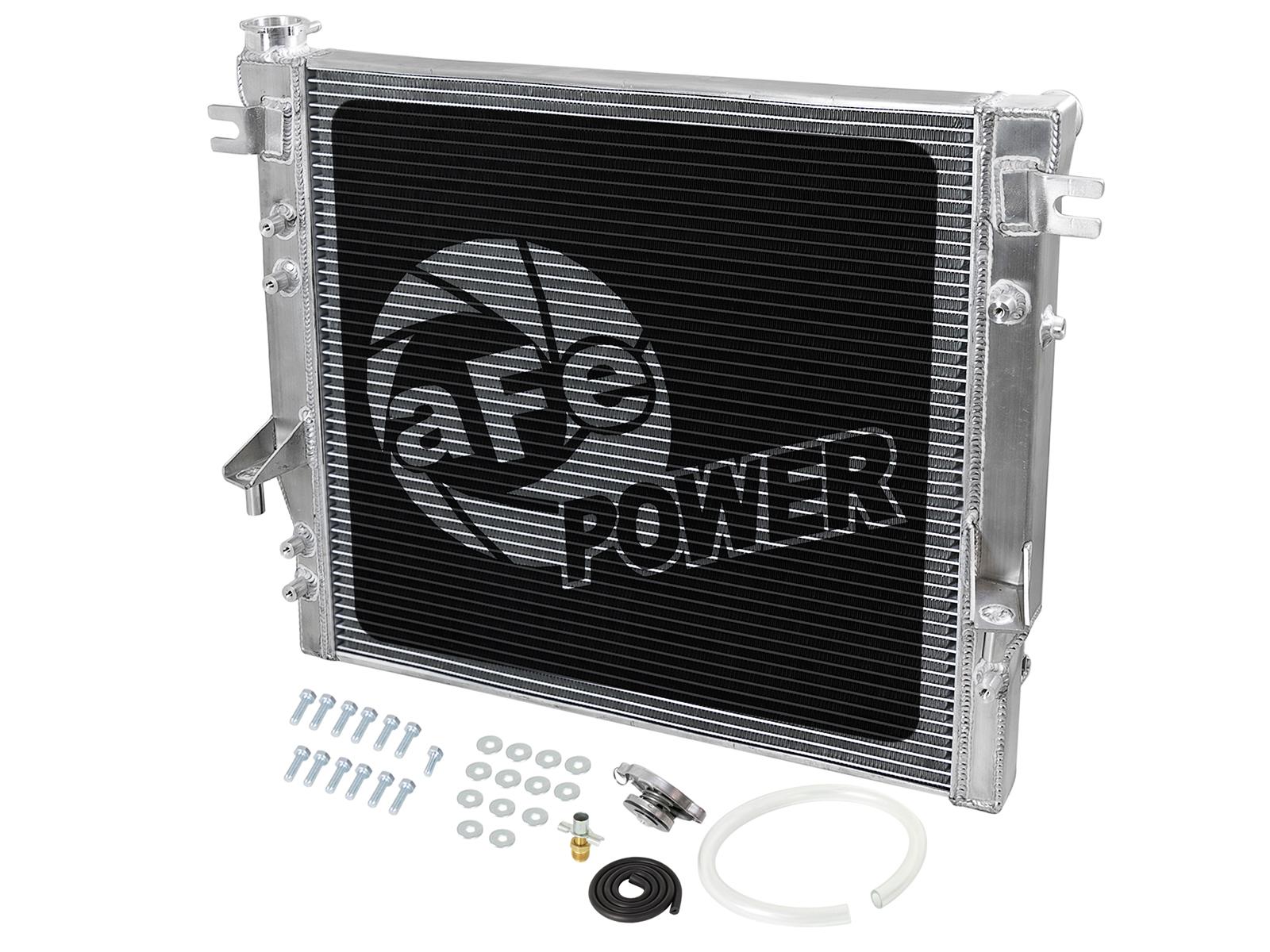 AFE Street Series Radiator (2007-2018 Jeep Wrangler V6-3.6L/3.8L) - 46-52001