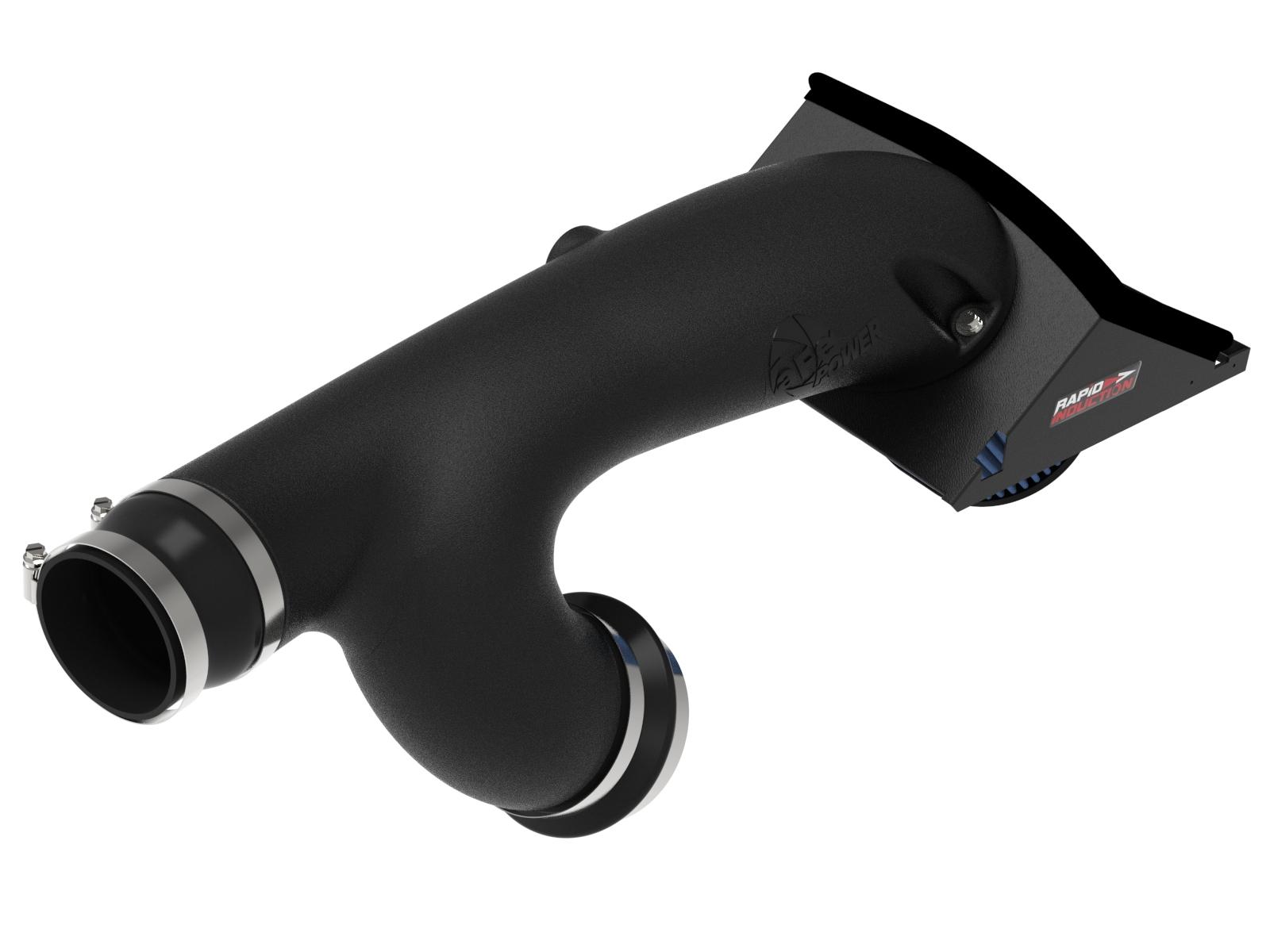 AFE Rapid Induction Cold Air Intake System w/ Pro 5R Filter (2021-2025 Ford F-150 V6-3.5L (tt)) - 52-10010R