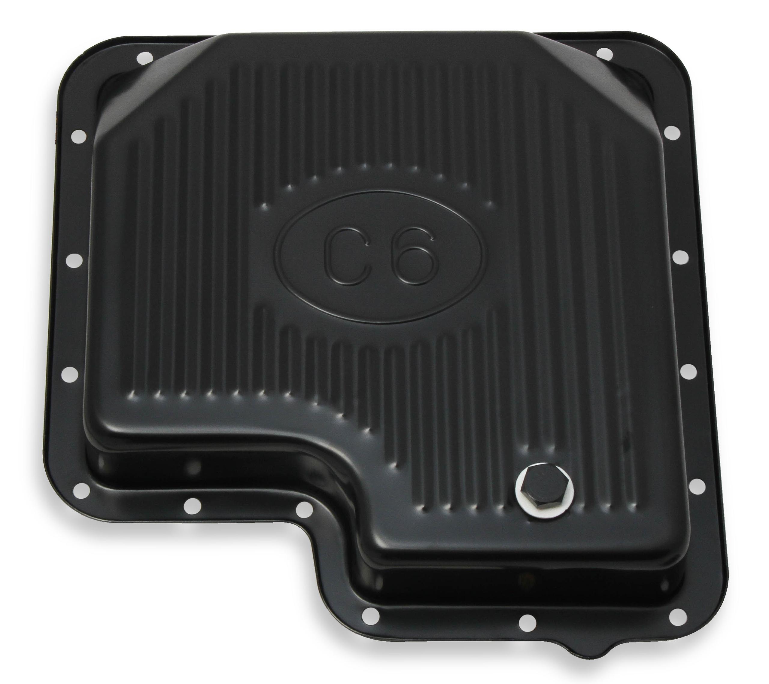 Mr. Gasket 9756BMRG Trans Pan Ford C6 Black