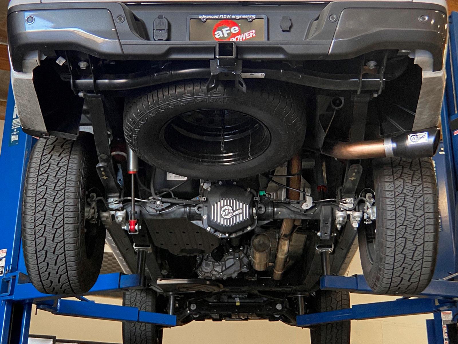 AFE Apollo GT Series 3 IN 409 Stainless Steel Cat-Back Exhaust System w/ Black Tip (Ford Ranger 19-20 L4-2.3L (t)) - 49-43118-B