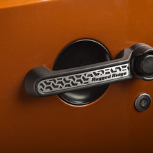 Rugged Ridge Elite Door Handle Inserts Contrast Tread; 07-18 Wrangler Unlimited - 13311.53