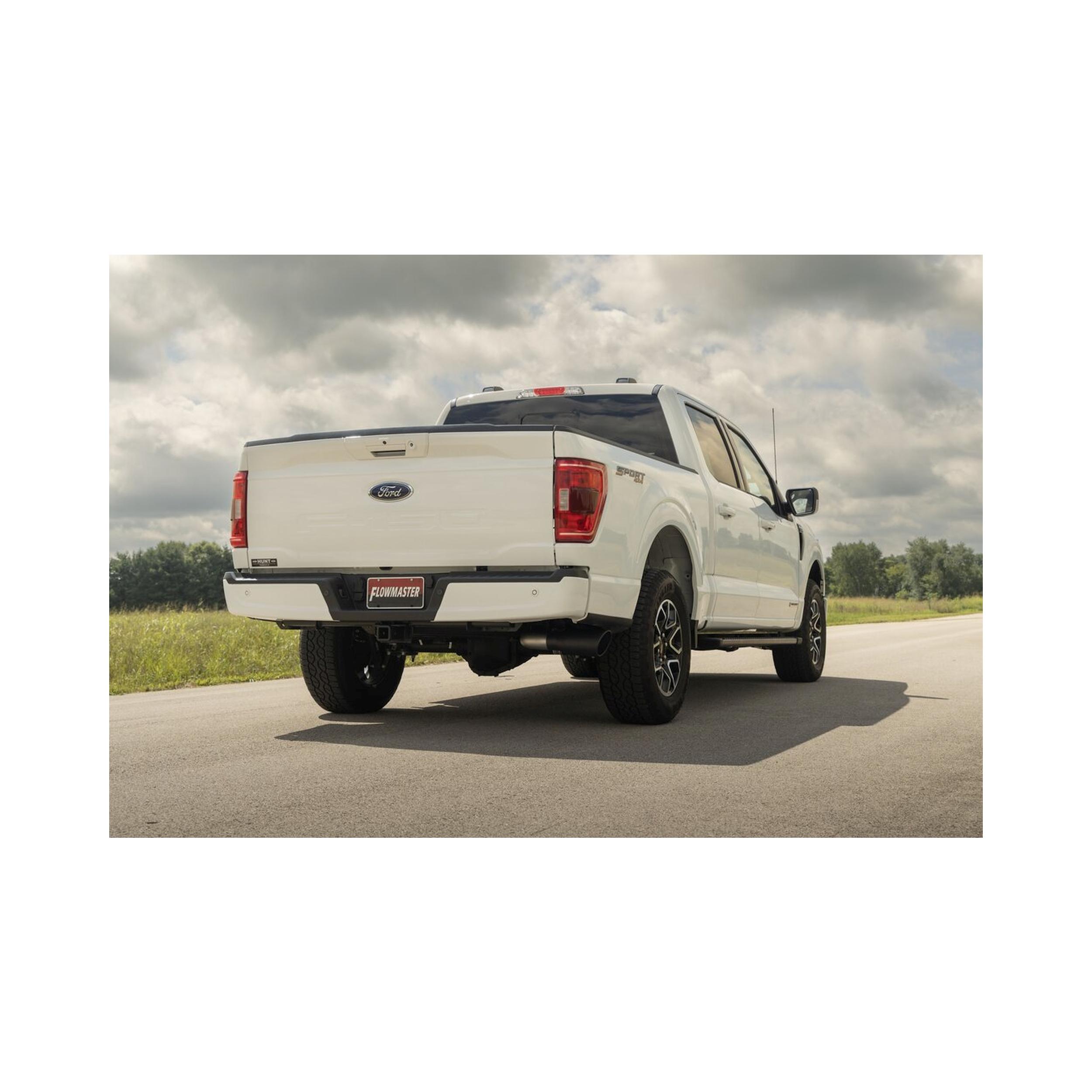 Flowmaster American Thunder Cat-Back Exhaust System (2021-2025 F-150) - 818166