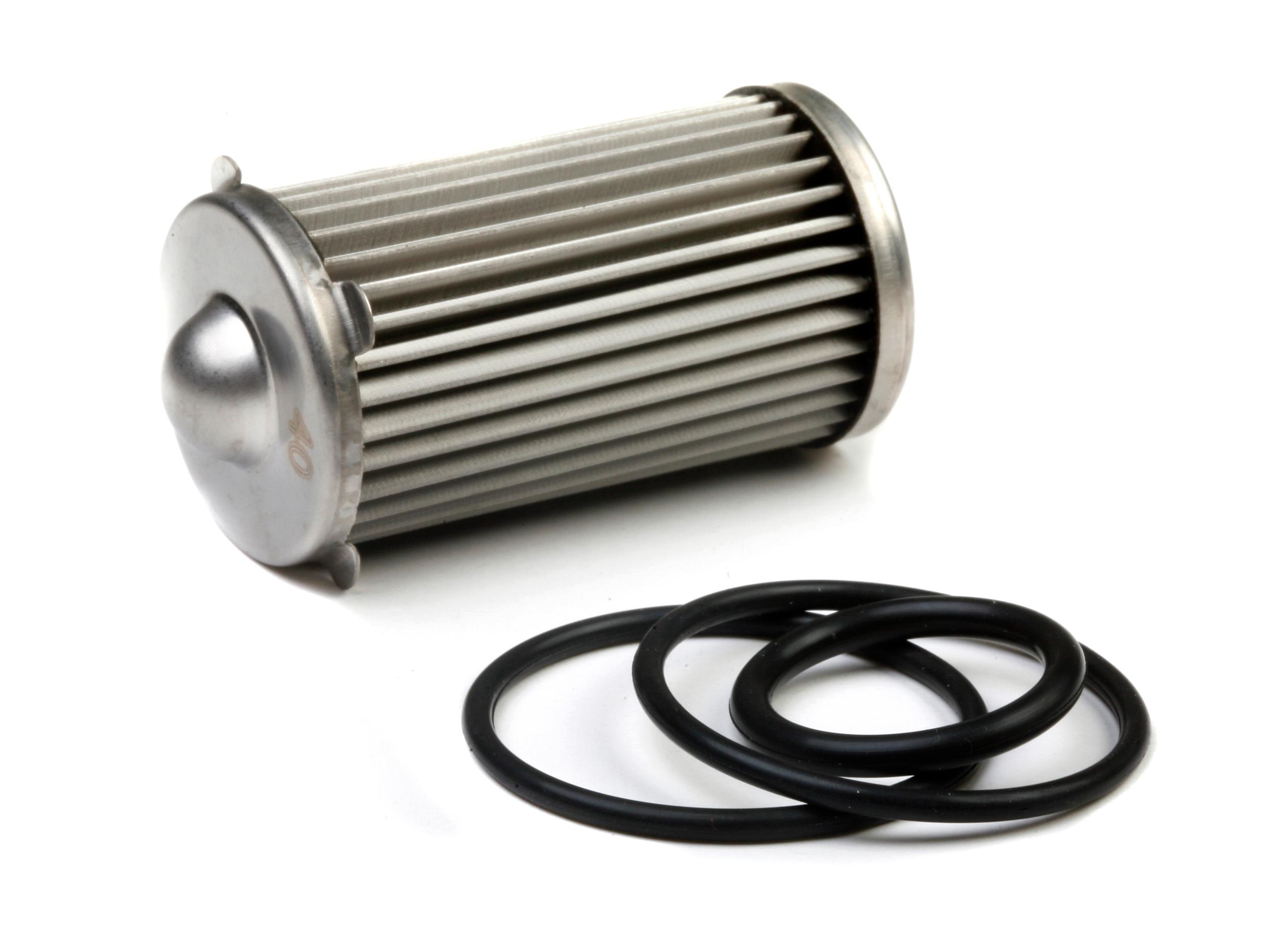 Holley Fuel Filter Element and O-ring Kit.  - 162-566