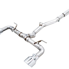 AWE Track Edition Exhaust - Chrome Silver Tips (2016-2023 Subaru BRZ / Toyota GR86 / Toyota 86) - 3020-32279