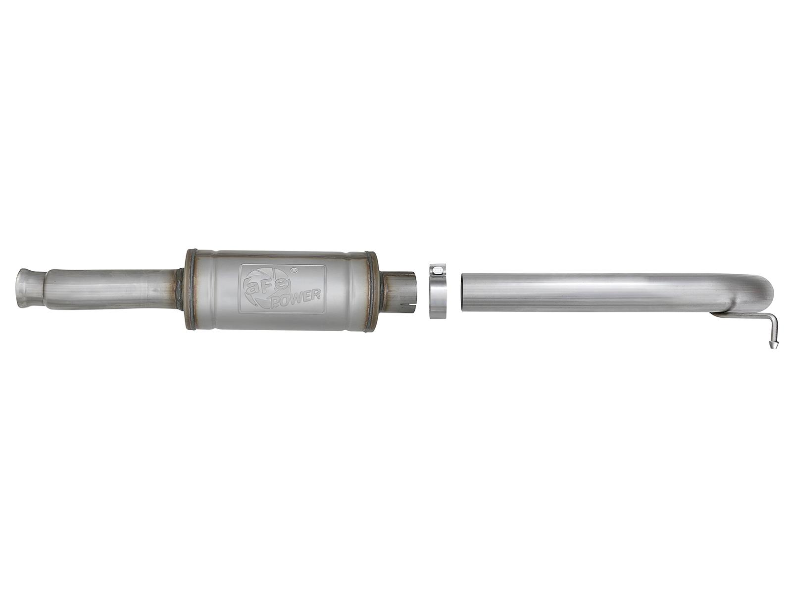 AFE ROCK BASHER Cat-Back Exhaust System (2018-2021 Wrangler, Wrangler) - 49-48068