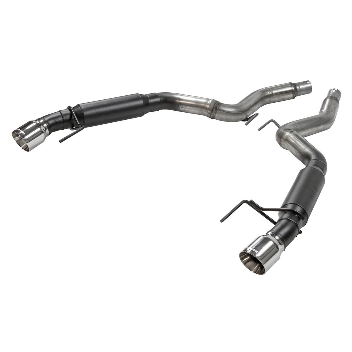 Flowmaster 3" Outlaw Series Axleback Exhaust System with 4" Polished Stainless Steel Tips (2015-2023 Mustang Ecoboost / V6)