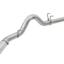 AFE ATLAS 5 IN Aluminized Steel DPF-Back Exhaust System w/Polished Tip (2017-2021 F-250 Super Duty, F-350 Super Duty) - 49-03090-P
