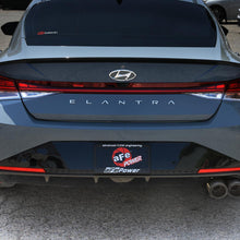 AFE Takeda 3 IN 304 Stainless Steel Axle-Back Exhaust w/ Carbon Tips (2021-2025 Elantra N Line) - 49-37045-C