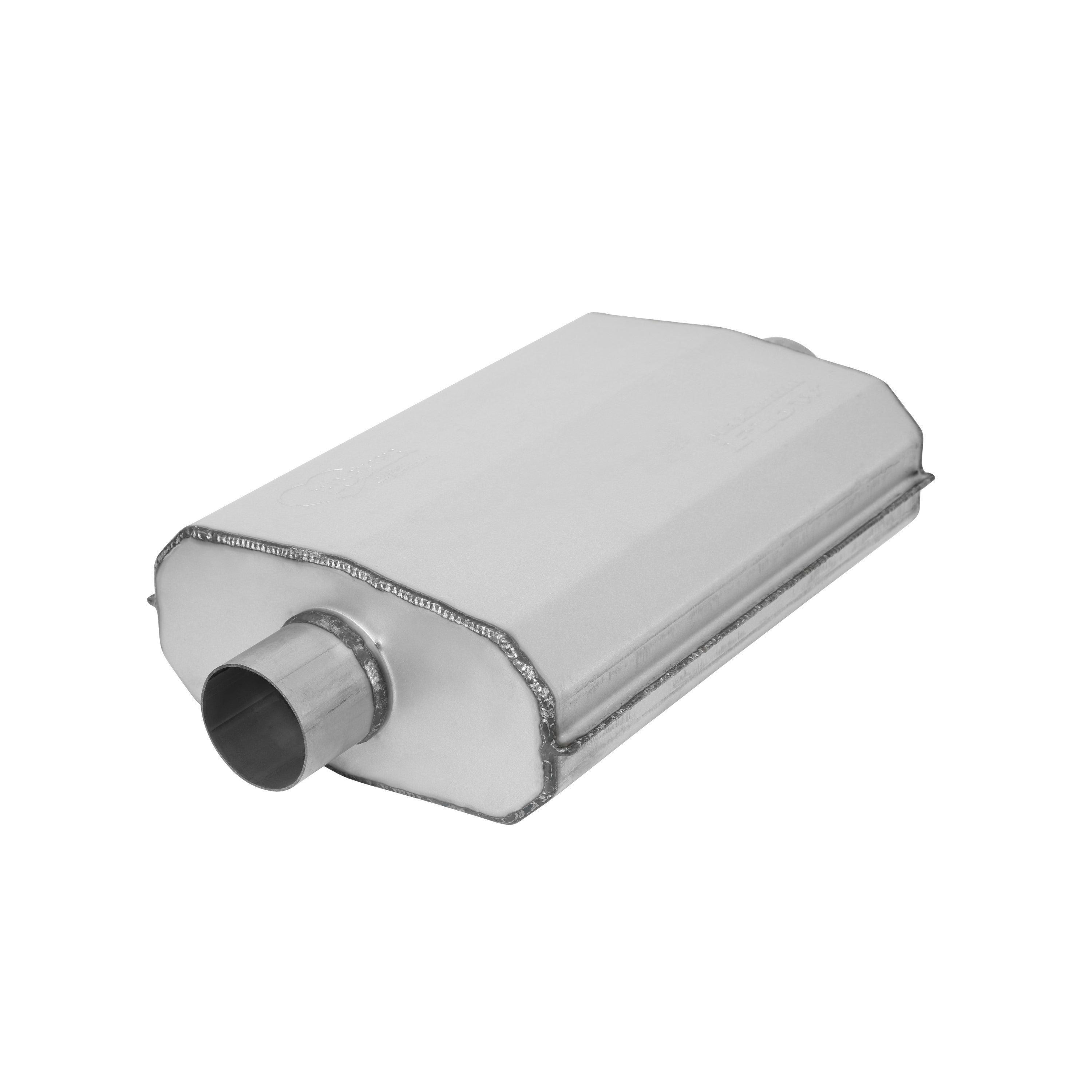 Hooker Muffler, Max Flow 21/2Cen/Cen - 21614HKR