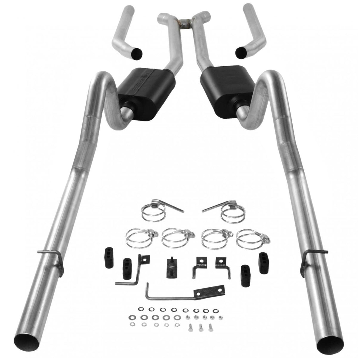 Flowmaster Header-back System - Dual Rear Exit - American Thunder - Aggressive Sound