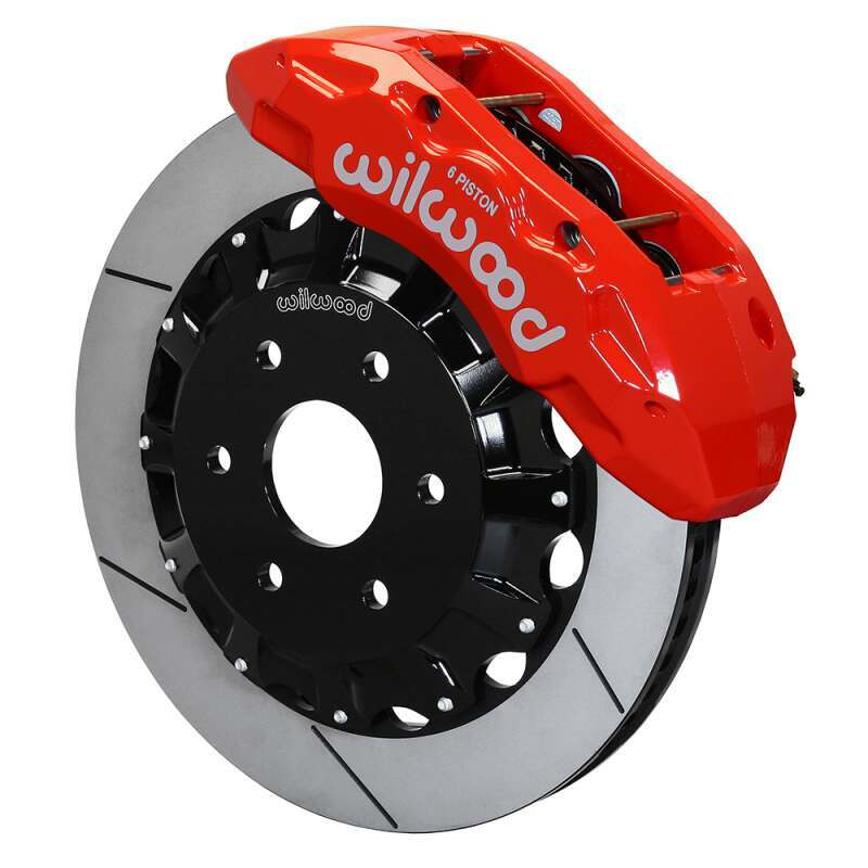 Wilwood TX6R Big Front Brake Kit - Red (2021-2022 Ram 1500 TRX) - 140-17389-R