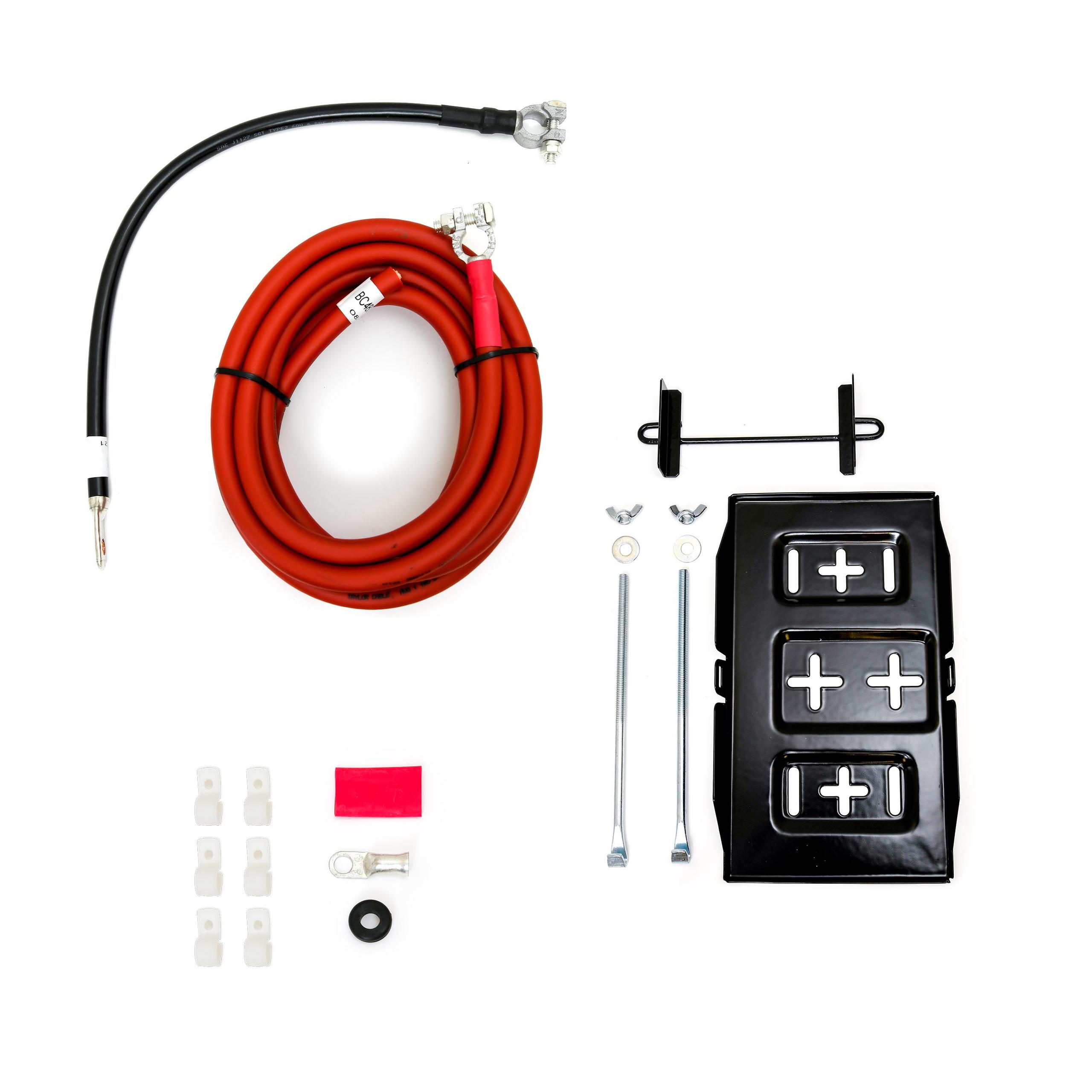 TAYLOR CABLE Battery Relocator Kit -1ga Single trunk - 48010