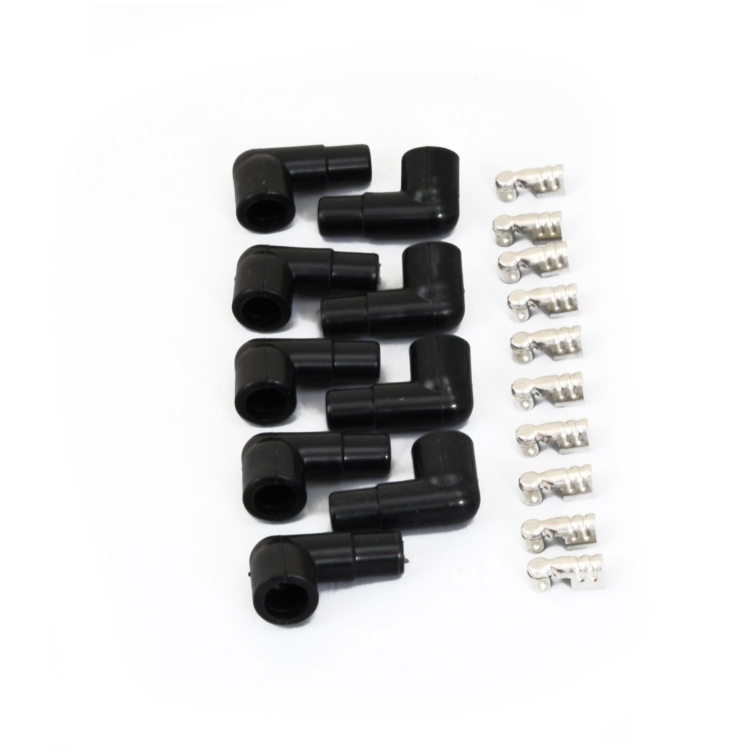 Pertronix Universal Straight Plug Wires with Black Ceramic Boot - 828280HT