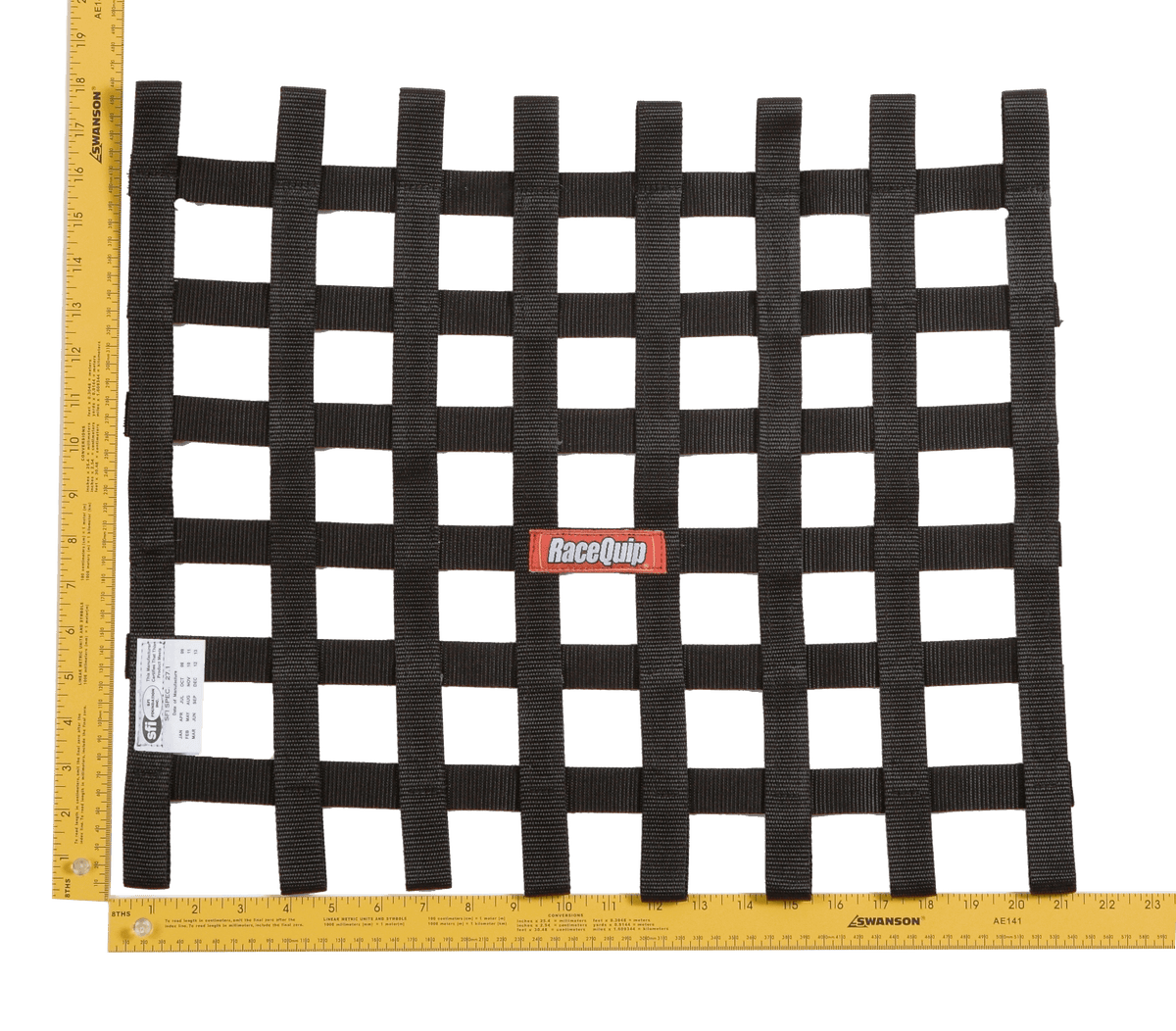 RaceQuip Ribbon Style Race Car Window Net - 726004RQP