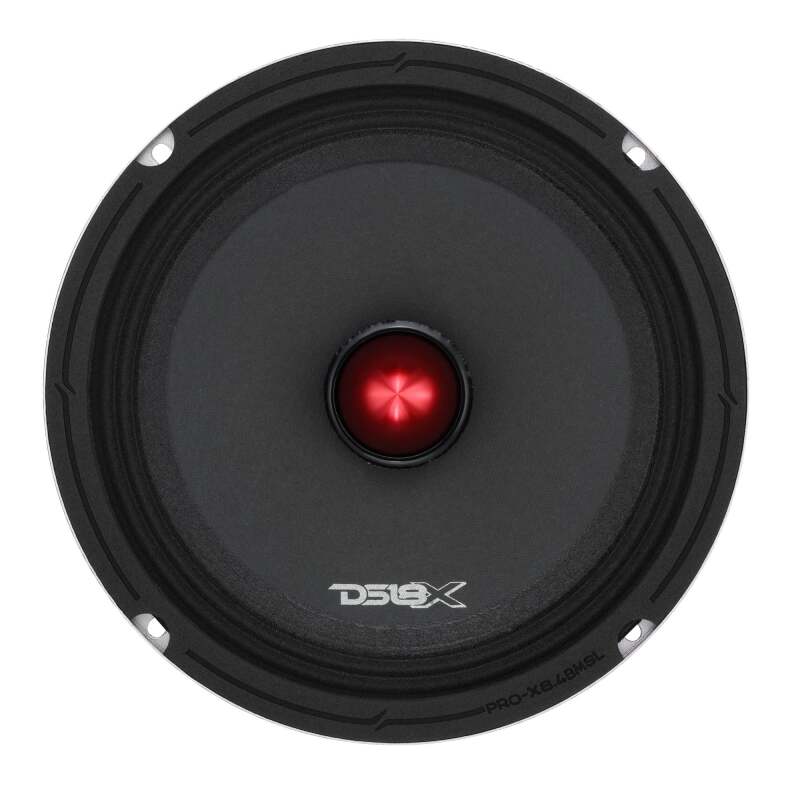 DS18 8in 250 Watts RMS 4ohm Mid-Range Bullet Shallow