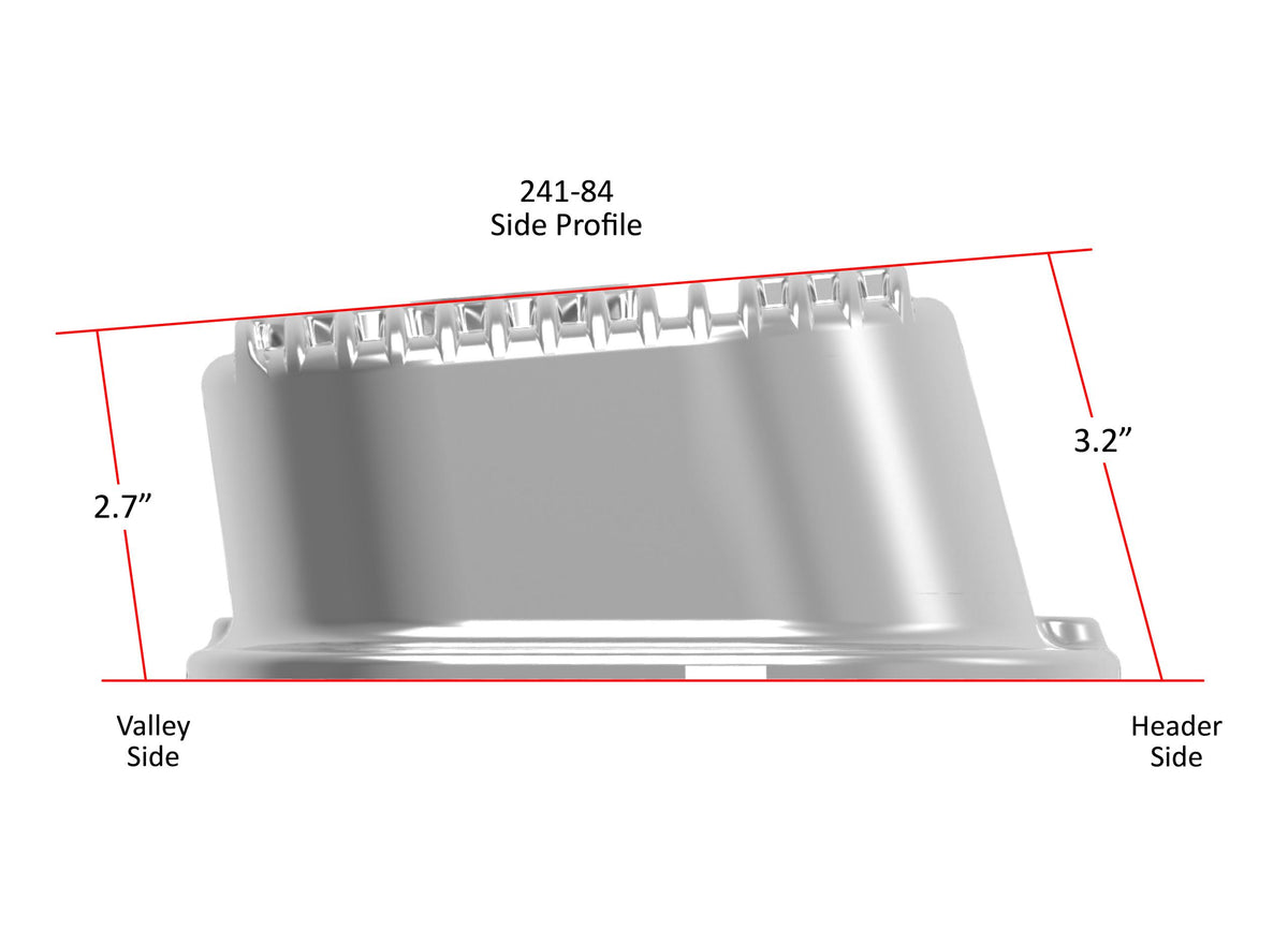 Holley M/T Valve Covers for Big Block Chevy Engines - Polished.  - 241-84