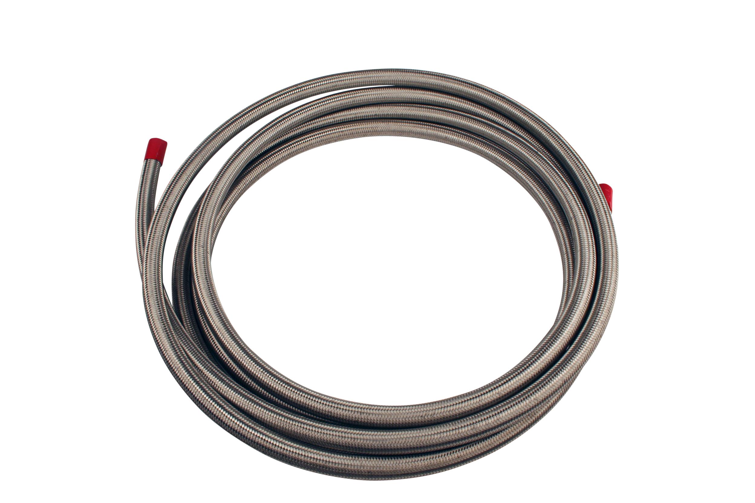 Aeromotive Fuel Line, Rubber Stainless Braided - 15711