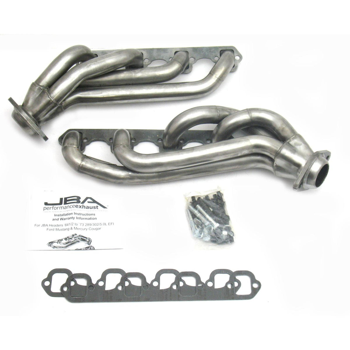 JBA 65-73 Mustang 289/302 w/GT40 P Head (1966-1973 Mustang,1968-1968 Cougar) - 1650S-2