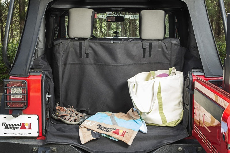 Rugged Ridge C3 Cargo Cover No Subwoofer; 07-18 Jeep Wrangler Jk 2 Door - 13260.03