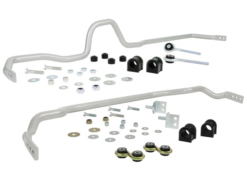 Whiteline Performance Sway bar - vehicle kit Front and Rear (1989-1994 240SX) - BNK004M