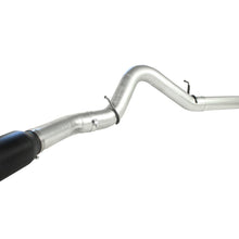 AFE ATLAS 5 IN Aluminized Steel DPF-Back Exhaust System w/Black Tip (2007-2010 Silverado 2500 HD, Silverado 3500 HD, Sierra 2500 HD, Sierra 3500 HD) - 49-04040-B