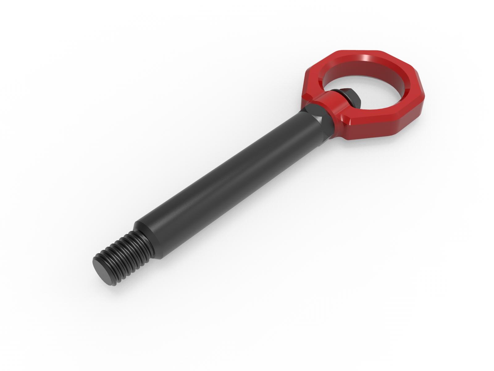 AFE aFe CONTROL Front/Rear Tow Hook Red (2023-2025 M2) - 450-502004-R