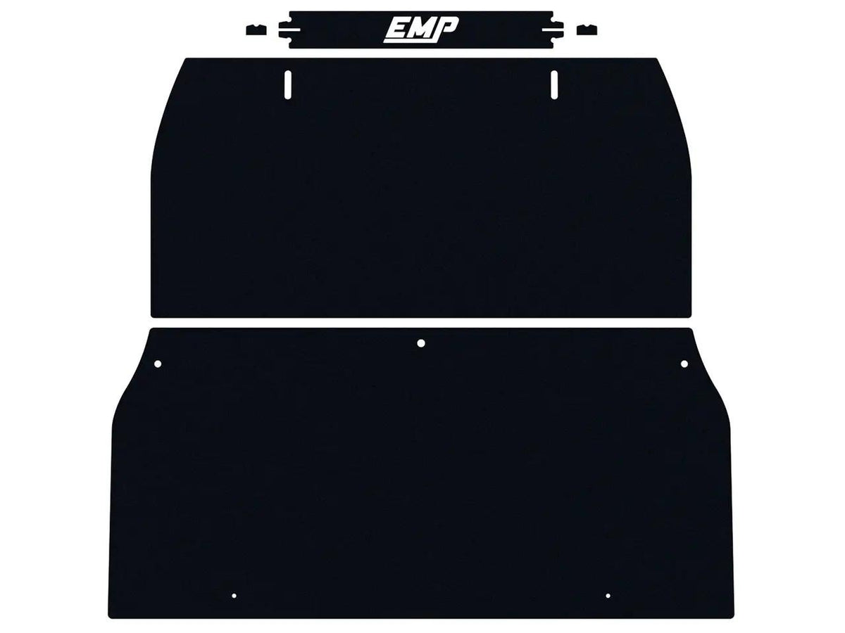 Evans Motorsport Performance Mustang Rear Seat Delete Kit Full Carpet (2015-2023 Ford Mustang All except convertibles) - EMP-MRSD-CPT
