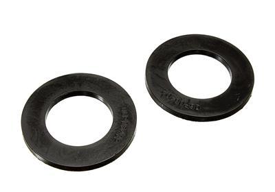 ENERGY SUSPENSION Coil Spring Isolator Set - Front: Black (1980-1989 Bronco) - 4.6112G