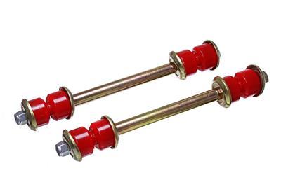 ENERGY SUSPENSION Heavy Duty Sway Bar End Link Set - Red - Incl. Hardware - Performance Polyurethane - 9.8176R
