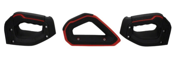 Ford Race Red Passenger Assist Handle (2021-2025 Bronco) - S2DZ-78044E42-AB