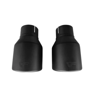 CVF Turbo-Back Exhaust System - Black Tips (2021-2025 Bronco 2.7L) - 27BRTCBE-B