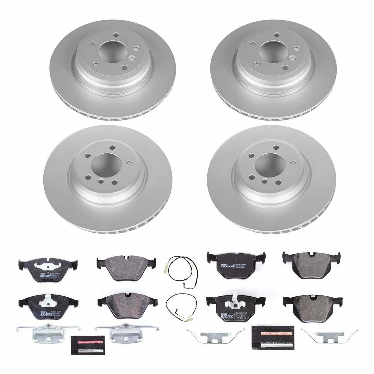 Power Stop 2009 BMW 335i xDrive Front & Rear Euro-Stop Brake Kit - ESK2883