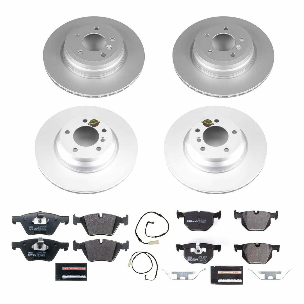 Power Stop 2006 BMW 330i Front & Rear Euro-Stop Brake Kit - ESK2886