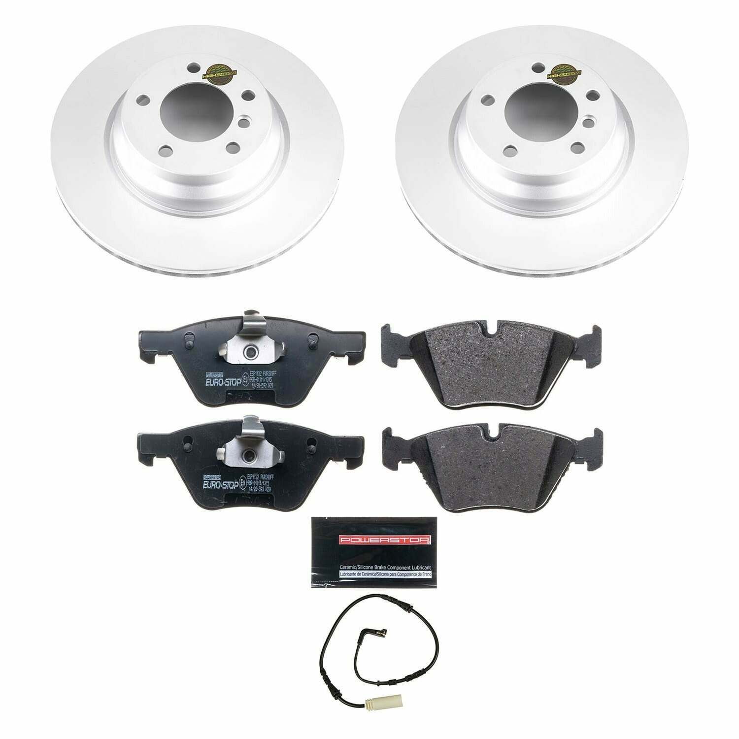 Power Stop 2006 BMW 330i Front Euro-Stop Brake Kit - ESK3077