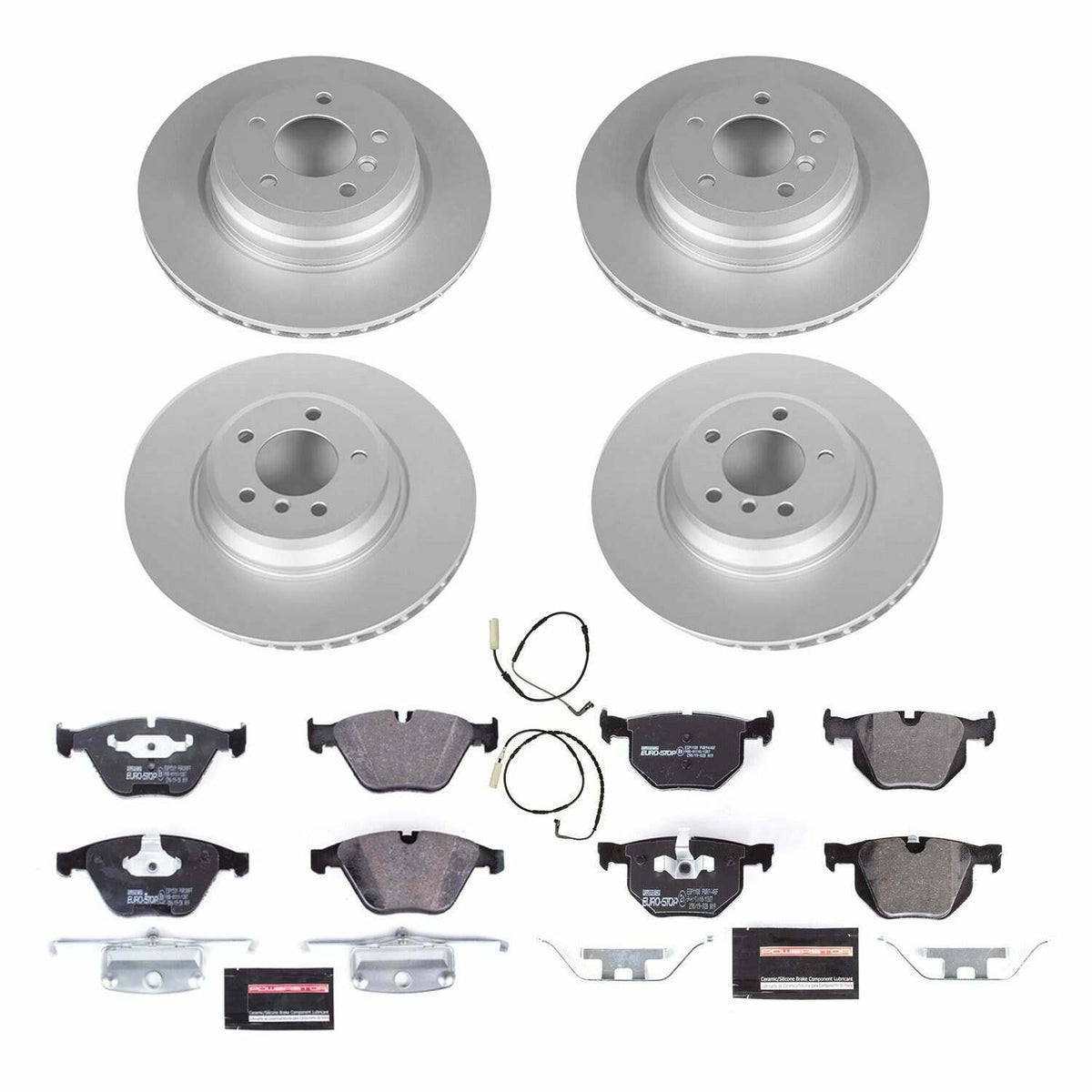 Power Stop 2009 BMW 335d Front & Rear Euro-Stop Brake Kit - ESK4094A