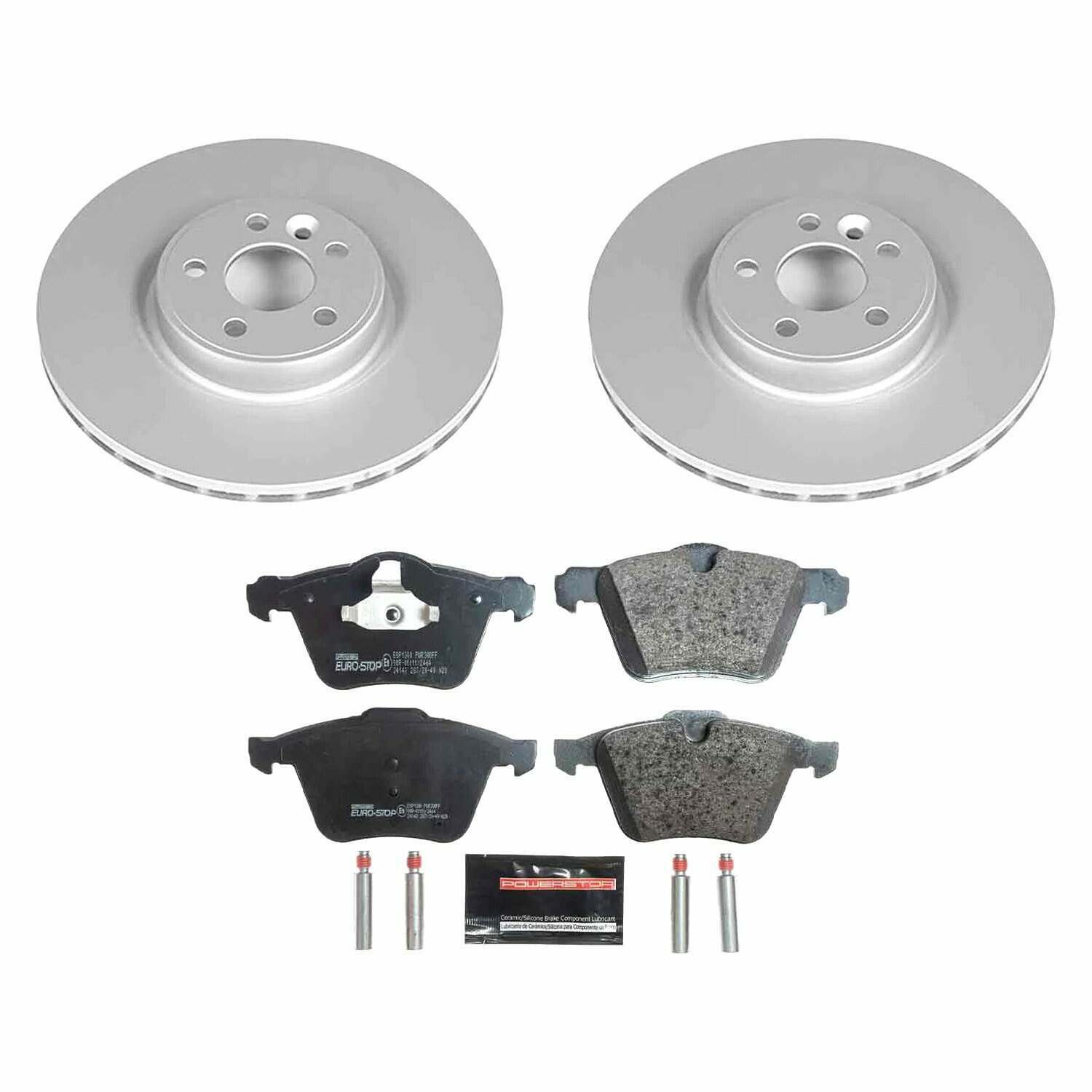 Power Stop 15-18 Volvo S60 Front Euro-Stop Brake Kit - ESK4699A