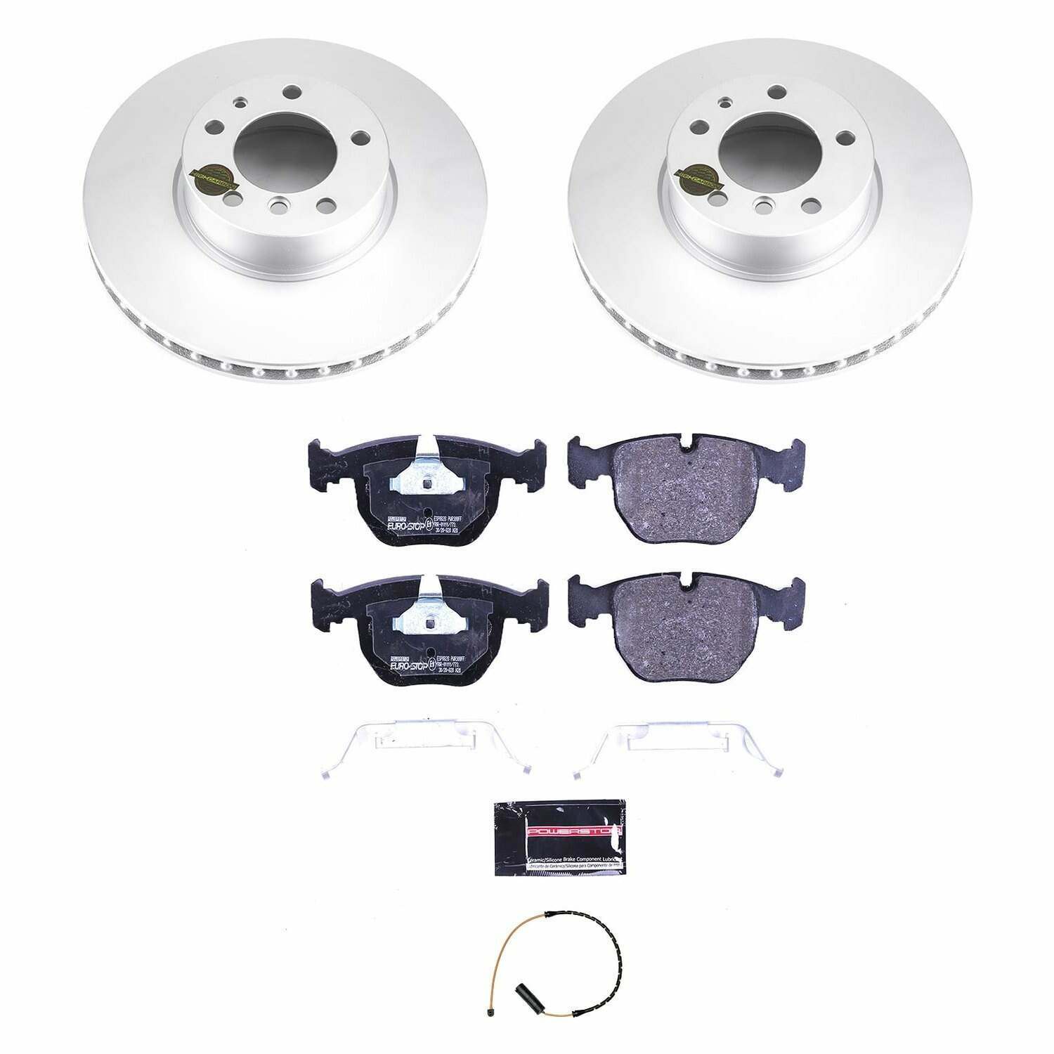 Power Stop 1995 BMW 740i Front Euro-Stop Brake Kit - ESK503