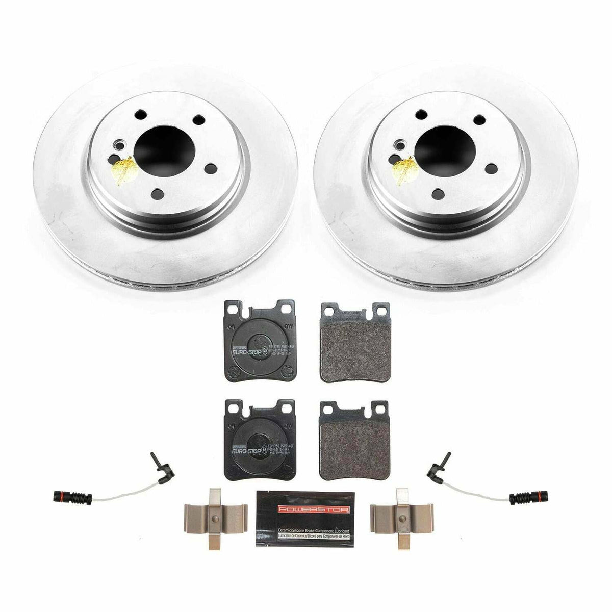 Power Stop 2000 Mercedes-Benz E430 Rear Euro-Stop Brake Kit - ESK5053