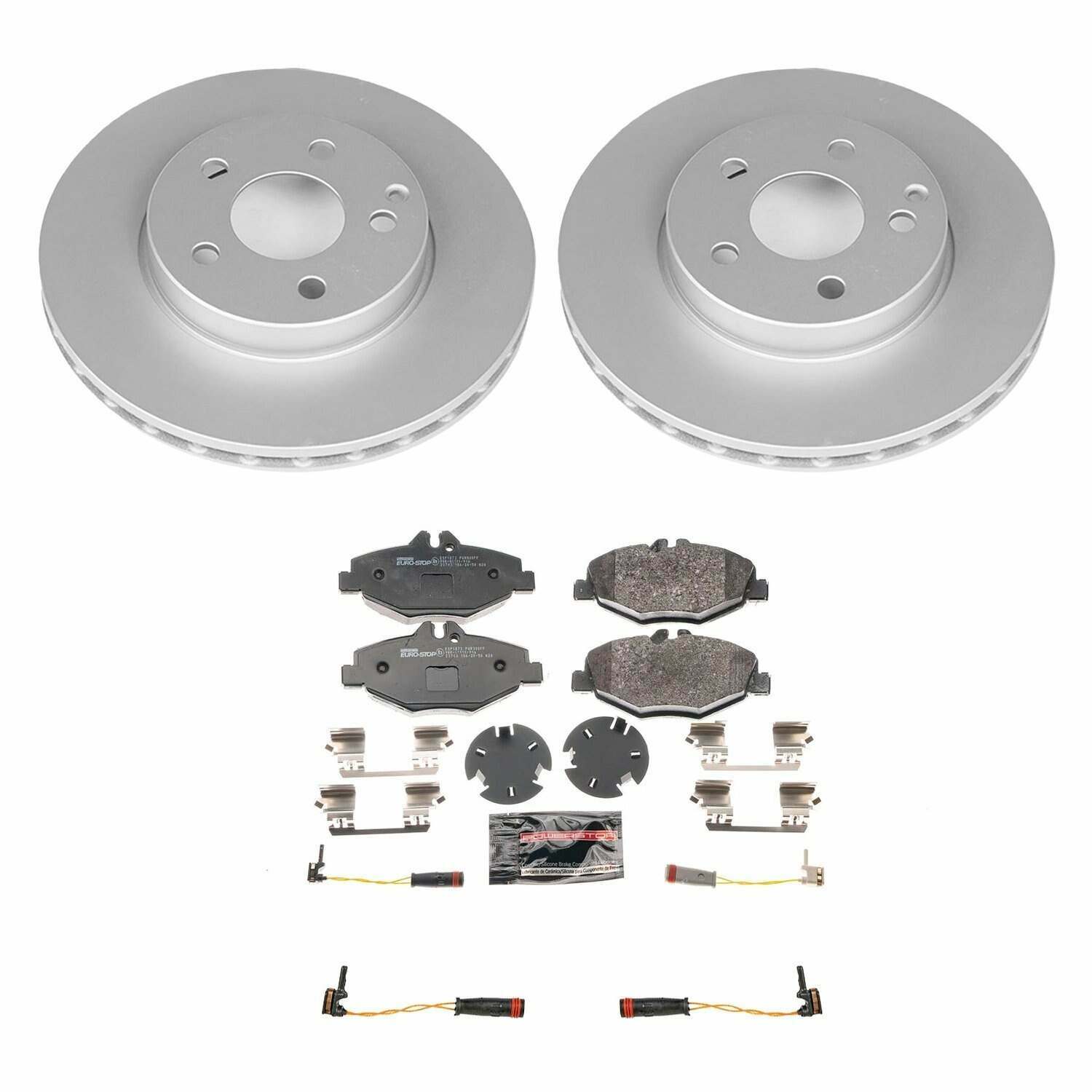 Power Stop 2006 Mercedes-Benz E320 Front Euro-Stop Brake Kit - ESK5326