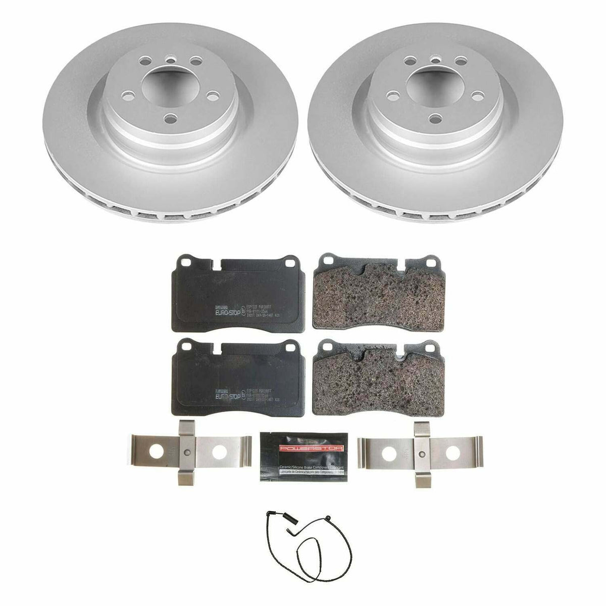 Power Stop 06-09 Land Rover Range Rover Front Euro-Stop Brake Kit - ESK5424