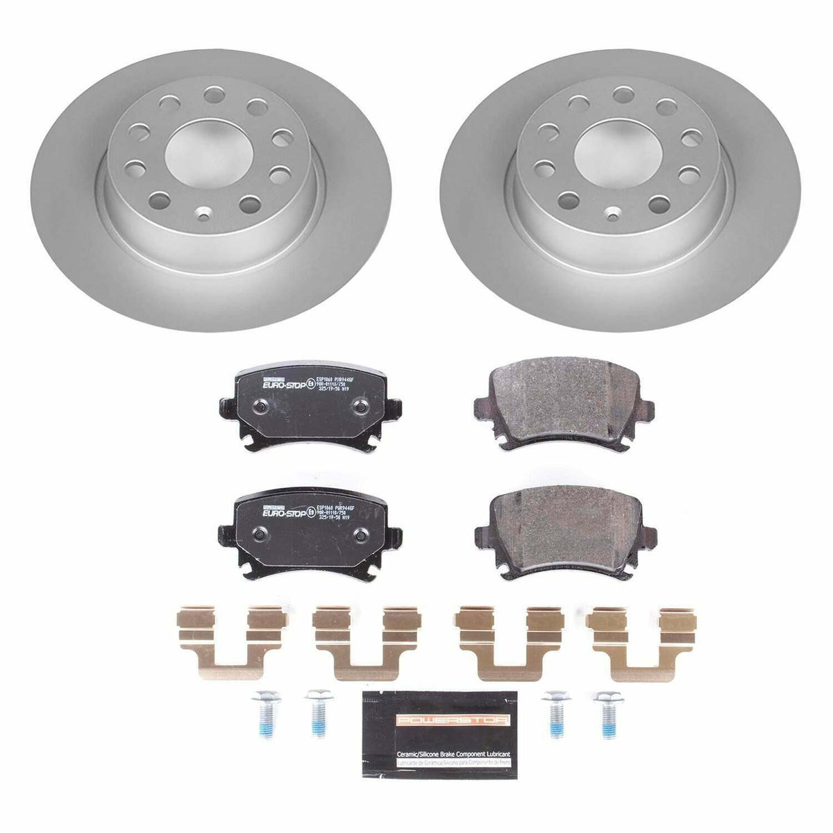 Power Stop 2013 Audi A3 Quattro Rear Euro-Stop Brake Kit - ESK5666