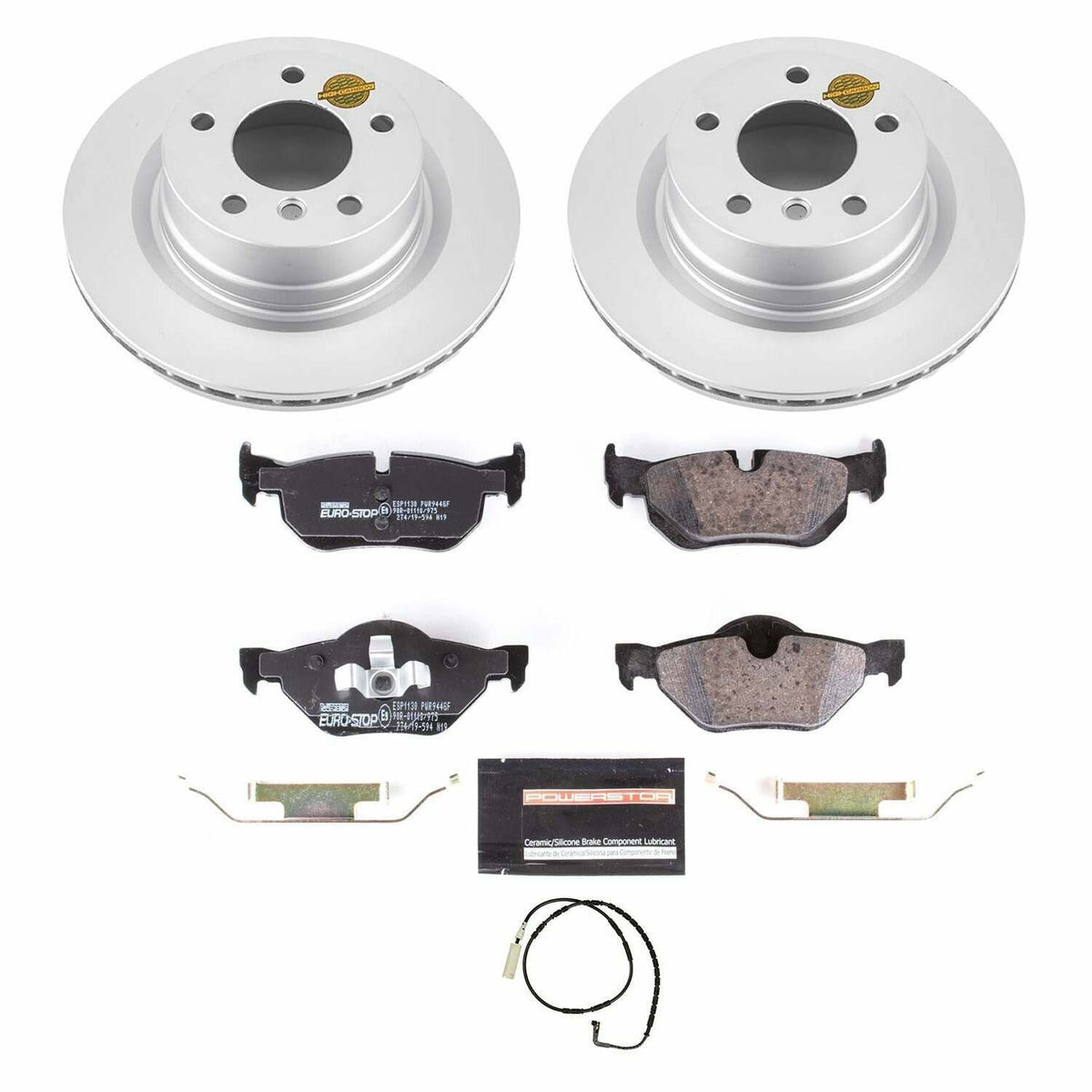 Power Stop 08-10 BMW 128i Rear Euro-Stop Brake Kit - ESK5687