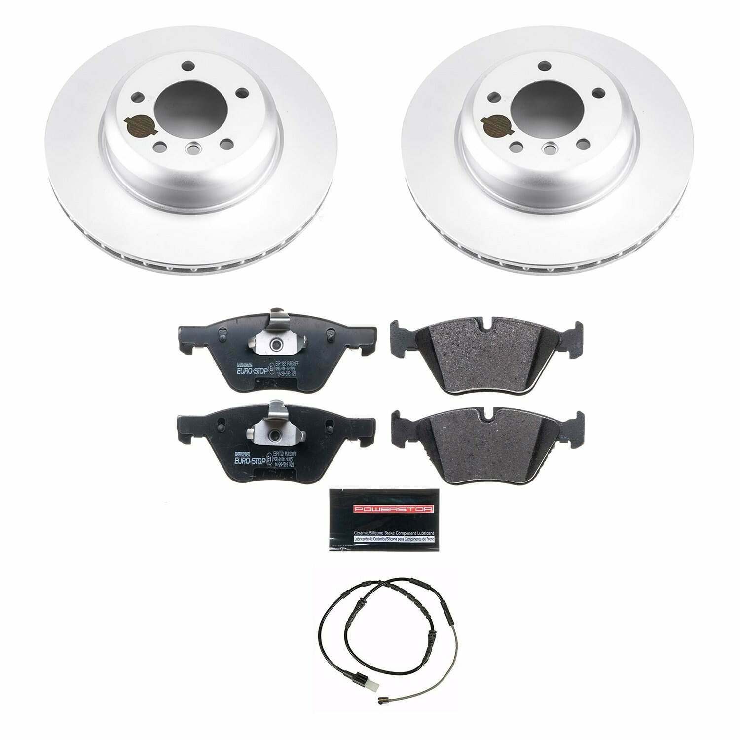 Power Stop 09-16 BMW Z4 Front Euro-Stop Brake Kit - ESK5691