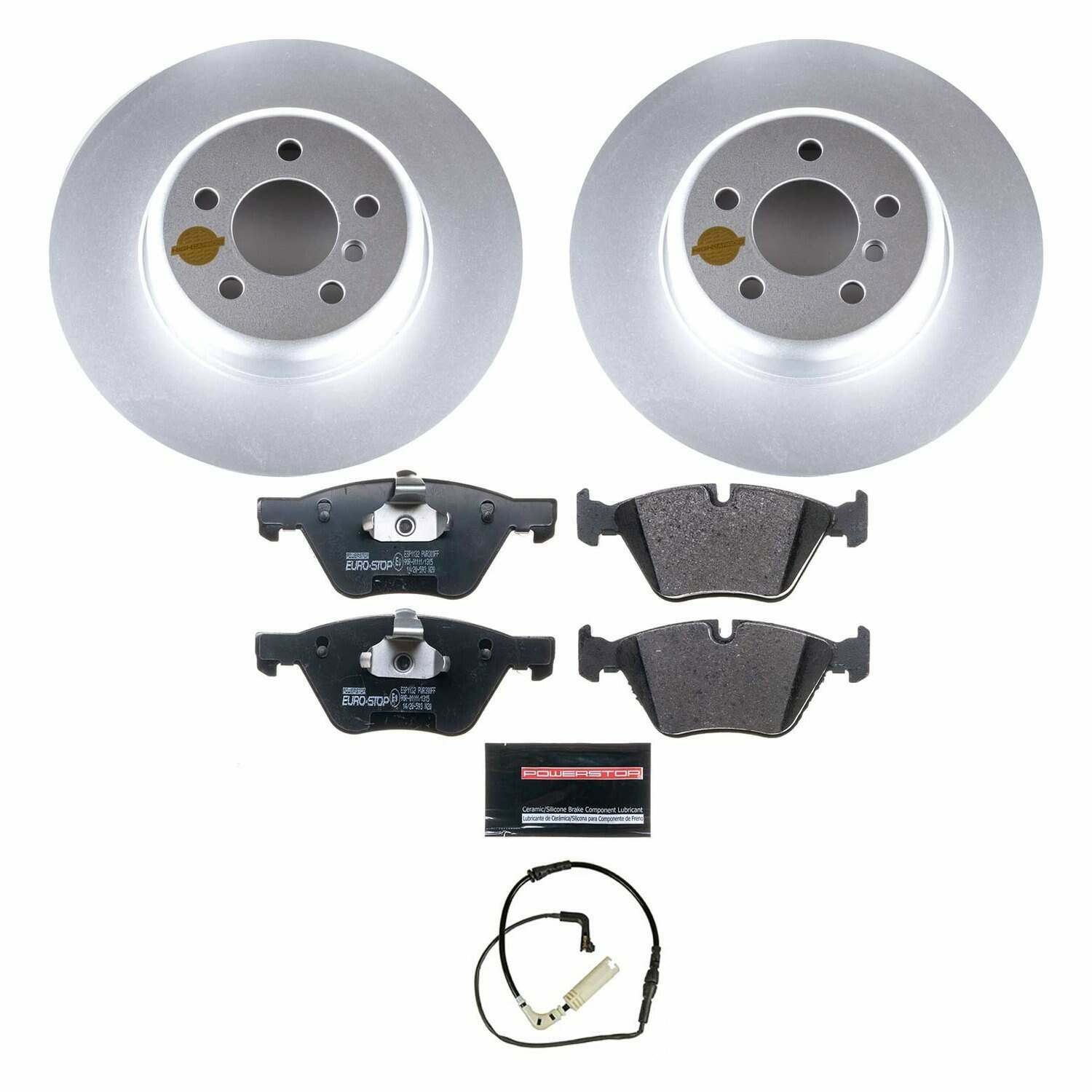 Power Stop 11-15 BMW 740i Rear Euro-Stop Brake Kit - ESK5694