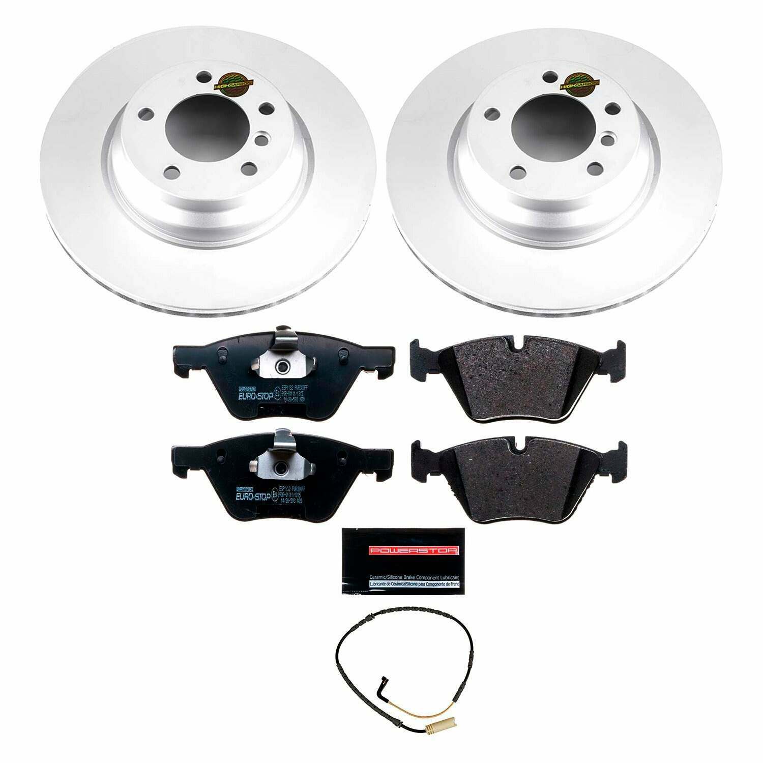 Power Stop 2006 BMW 330xi Front Euro-Stop Brake Kit - ESK5767