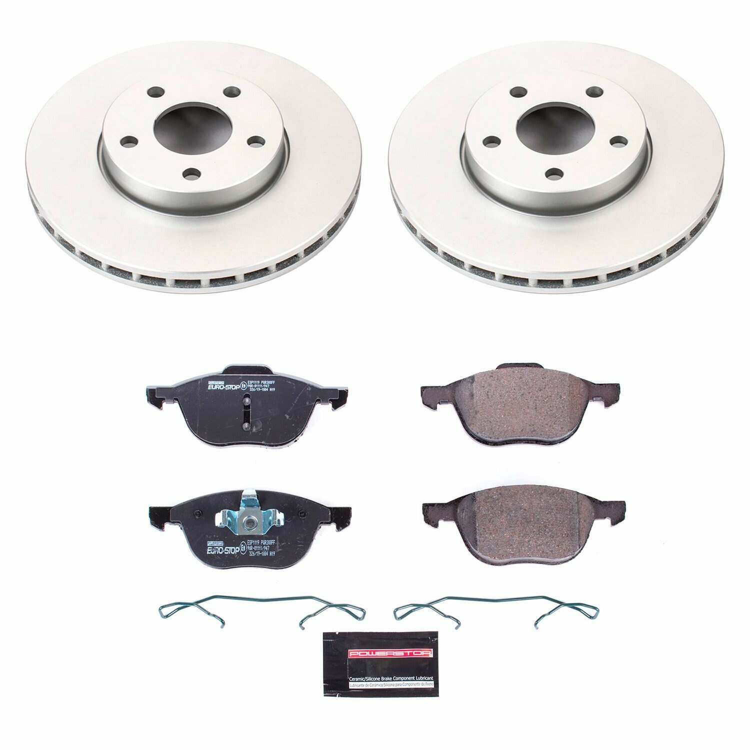 Power Stop 13-18 Ford C-Max Front Euro-Stop Brake Kit - ESK5976