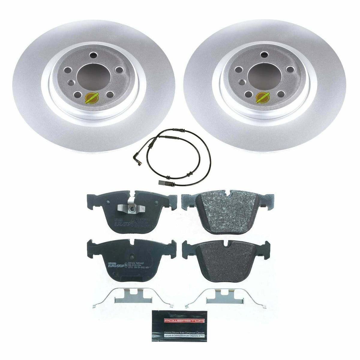 Power Stop 09-10 BMW 750Li Rear Euro-Stop Brake Kit - ESK6014