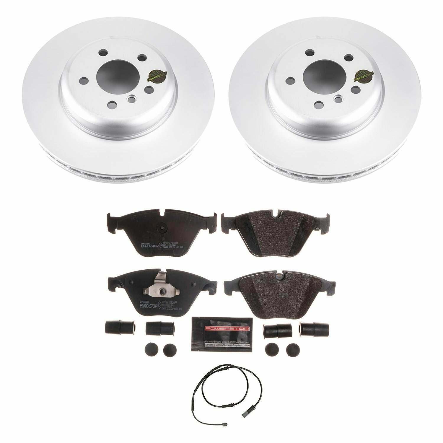 Power Stop 14-16 BMW 535d Front Euro-Stop Brake Kit - ESK6020