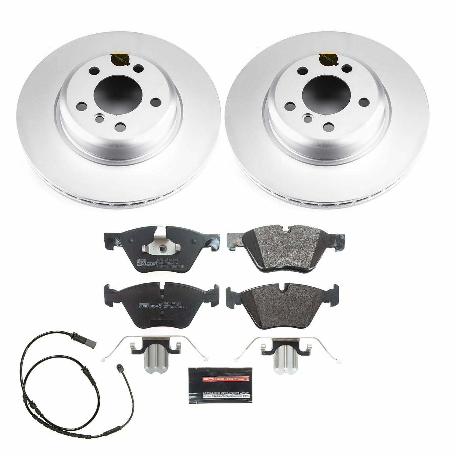 Power Stop 11-16 BMW 528i Front Euro-Stop Brake Kit - ESK6032