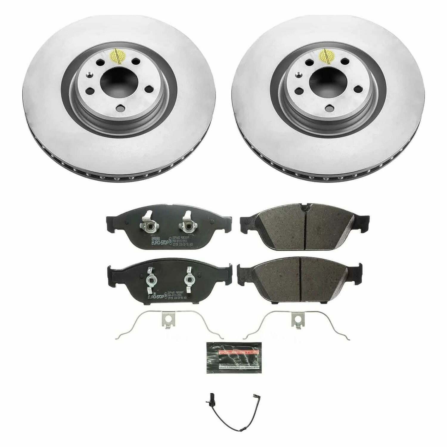 Power Stop 17-18 Audi A6 Front Euro-Stop Brake Kit - ESK6129